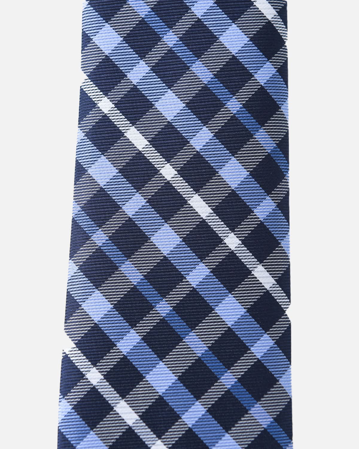 Immortal Powder Blue &amp; Navy Striped Tie