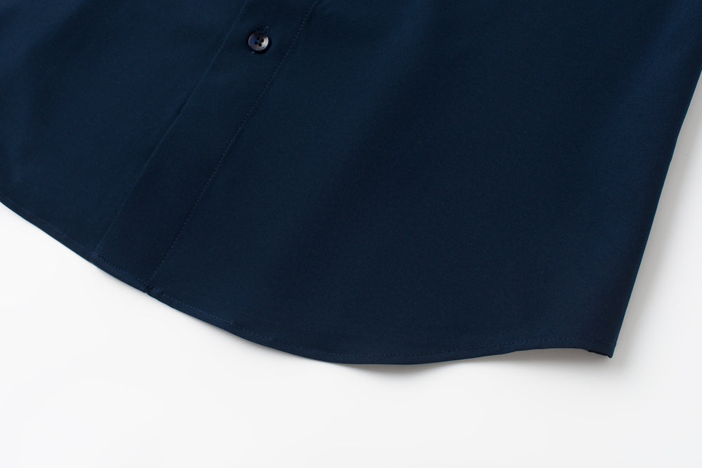 Phenom Professional Long Sleeve True Navy Dress Shirt