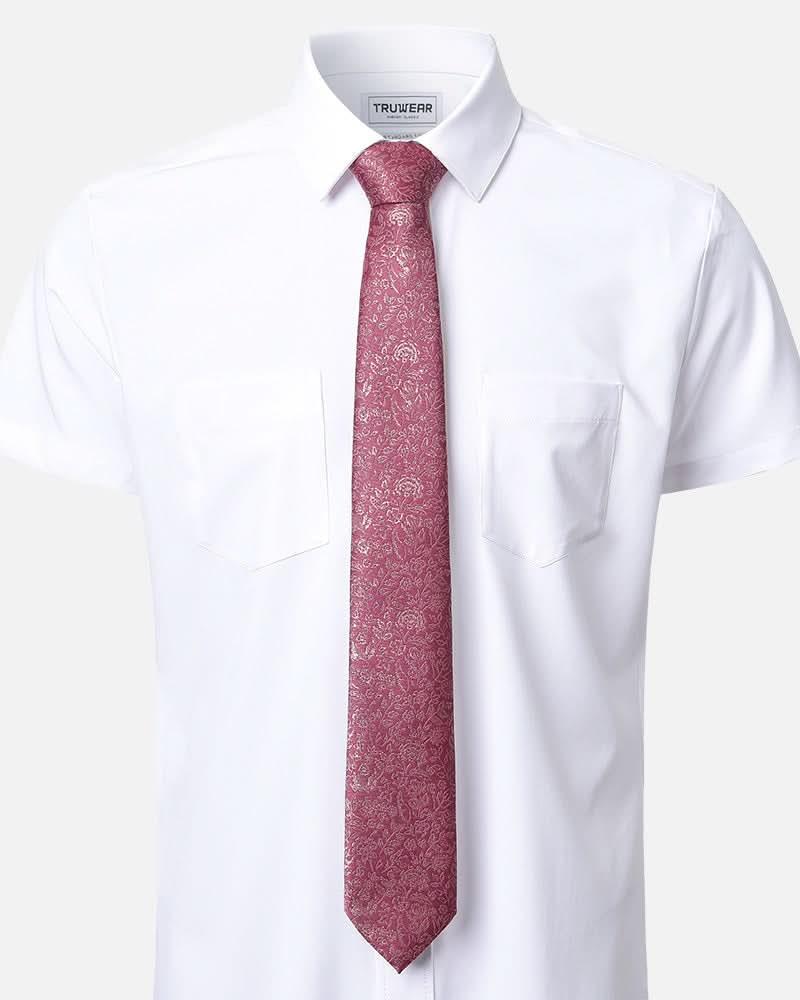 Immortal Floral Tie Mauve
