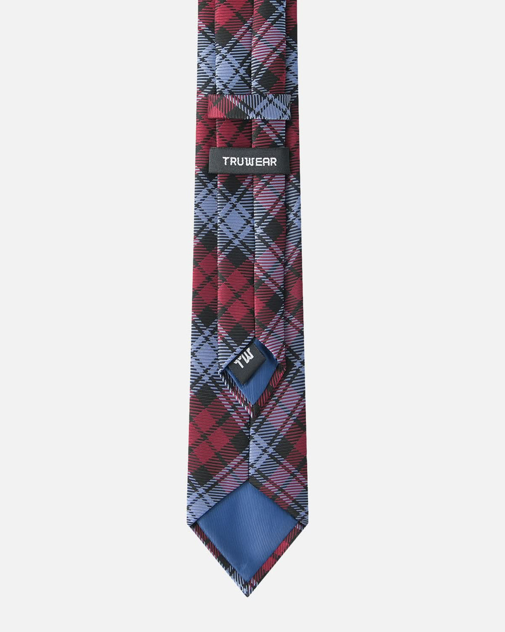 Immortal Blue Red & Black Plaid Tie