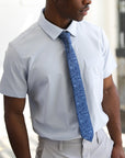 Immortal Floral Tie Navy